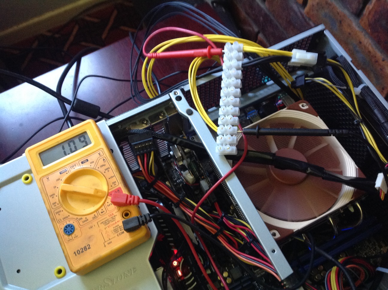 Challenge: BeQuiet must fight against the ampere transients today